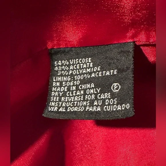 Albert Nipon Vintage Jacquard Embroidered Blazer - Picture 8 of 10